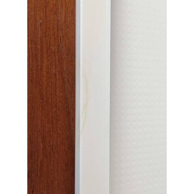 Plastic Mid-Century Modern Italian Space Age Black and White Plastic Tray by Pino Spagnolo for Biesse, 1960s For Sale - Image 7 of 13