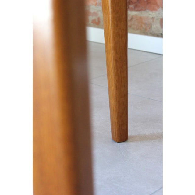 1960s Mid-Century Extendable Dining Table in Oak from Jitona, Former Czechoslovakia, 1968 For Sale - Image 5 of 15