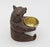Late 19th Century Swiss Black Forest Seated Bear With Copper Bowl For Sale - Image 4 of 6