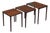 Danish Rosewood Nesting Tables, 1960s, Set of 3 For Sale