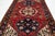 Textile Hand-Knotted Shiraz Wool Rug in Red With Floral Design For Sale - Image 7 of 8
