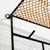 Wood Rattan and Metal Coat Rack, 1970s For Sale - Image 7 of 9