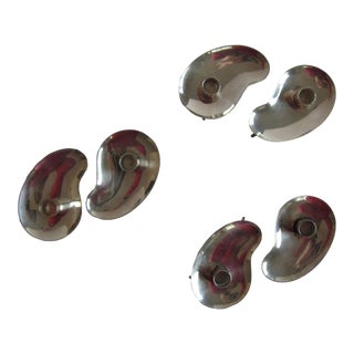 Danish Modern Taper Candle Holders- 6 Pieces For Sale