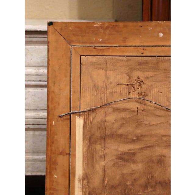 19th Century French Napoleon III Carved Giltwood Wall Mirror For Sale - Image 9 of 10