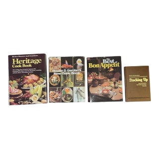 Vintage Collectors Heritage House & Gardens Bon Appetit Cook Books- Set of 4 For Sale