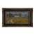 Framed Dan Young Oil Painting – Nocturne Ranch Landscape Scene For Sale