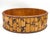 Baker Furniture Company Vintage Burnt Bamboo Basket With Woven Rattan Base – Boho / Organic Modern / Tropical For Sale - Image 4 of 12