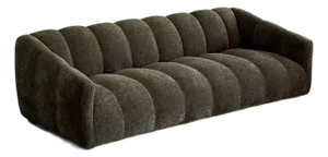 Xl- Custom Low Profile Channel Sofa - Floor Model