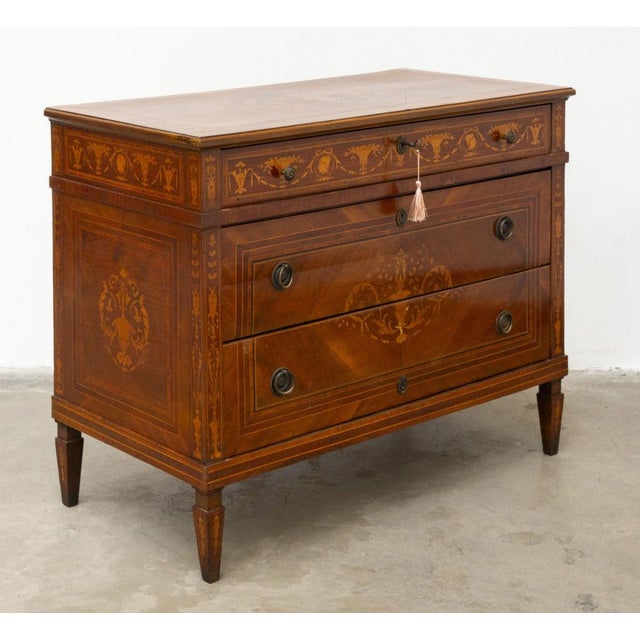 Louis XVI Style Chest of Drawers, Late 19th Century For Sale - Image 15 of 16