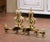 Pair of 19th Century French Louis XVI Bronze Lyre Form Chenets Andirons For Sale - Image 10 of 10