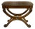 1970s Vintage French Empire Neoclassical Hollywood Regency Style X-Base Bench For Sale