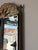 Italian Hollywood Regency Brass & Shell Top Wall Mirror With Beveled Glass For Sale - Image 9 of 11