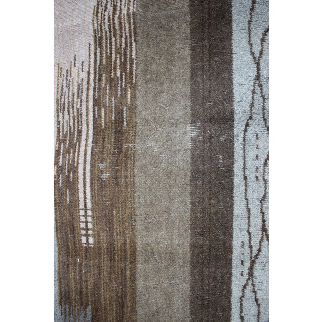 Textile Geometric Carpet, 1930s For Sale - Image 7 of 8