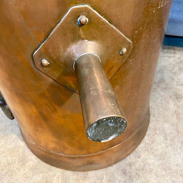 French Copper Wine Vat Dispenser 19th Century For Sale - Image 12 of 14