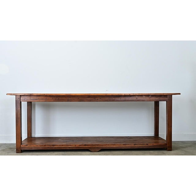 French 19th Century Drapery Table/Workbench | Chairish