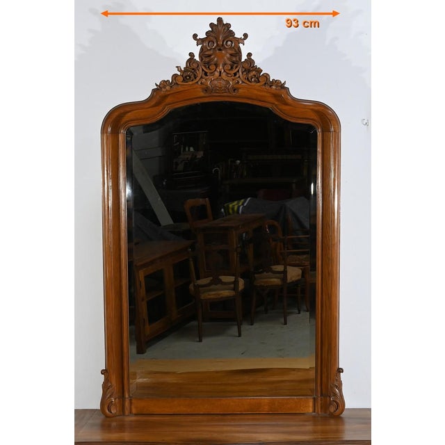 Louis XV Oak Mirror For Sale - Image 15 of 18