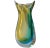 Vintage Mid 20th Century Hand Blown Colorful Glass Vase For Sale - Image 4 of 11