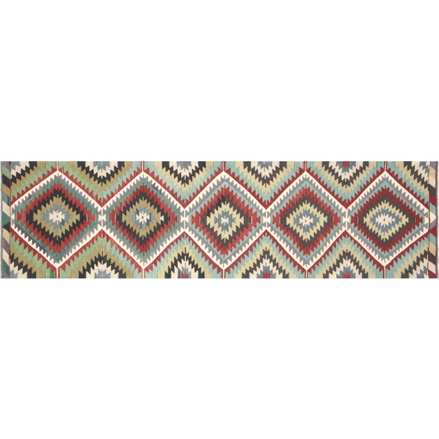 1960s Turkish Kilim Runner For Sale In Los Angeles - Image 6 of 6