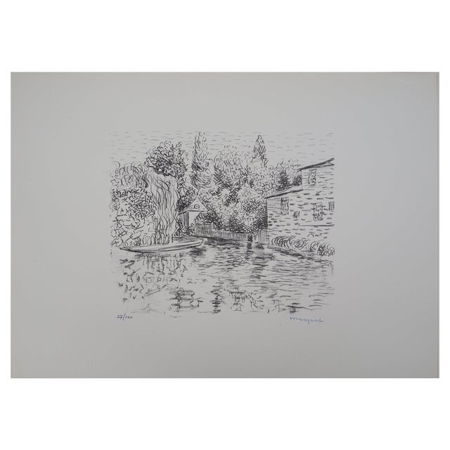 Albert Marquet, Pons (Charente), 1947, Original Lithograph For Sale