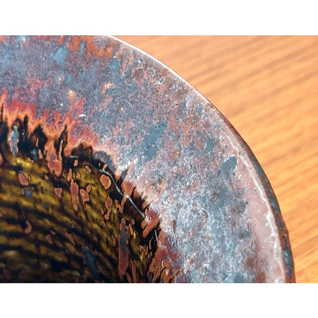 Mid-Century Modern Danish Studio Pottery Bowl by Erik Askholm, 1960s For Sale - Image 14 of 17