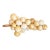Vintage Italian Natural Alabaster Stone Grape Cluster With Natural Grape Vine For Sale