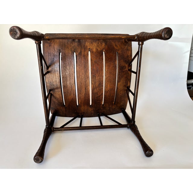 Egyptian Revival Thebes Stool, Liberty & Co Attributed Circa 1920s For Sale - Image 11 of 18