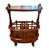 This exceptional Victorian Canterbury whatnot is a classic example of high-end, mid-to-late 19th-century British...