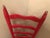 Textile Antique Rush Seat Ladderback Chair - Painted Red For Sale - Image 7 of 11