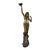 Large Art Nouveau Sea Maiden Bronze Fountain With Shell - 64" H For Sale - Image 4 of 7