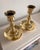 Vintage Baldwin Solid Brass Candlesticks, Pair, Usa, Late 20th Century For Sale In Pittsburgh - Image 6 of 8