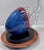 Blue Stefano Toso “Cometa” Murano Art Glass Sculpture, Signed, 19”, Omaggio a Christian R. Lassen, Provenance Included For Sale - Image 8 of 17