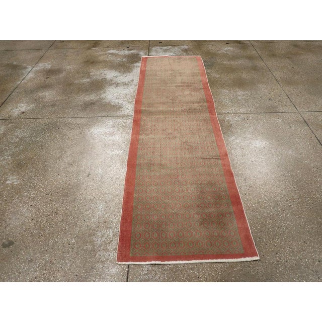 Galerie Shabab Collection Mid-20th Century Turkish Anatolian Runner For Sale - Image 4 of 10