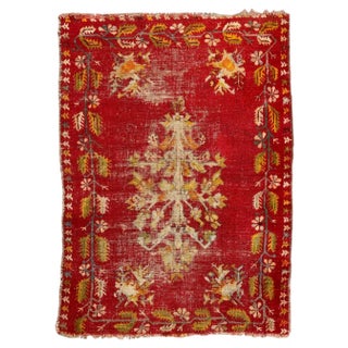 Antique Turkish Rug, 1890s For Sale