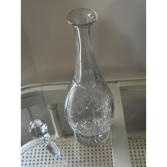 Crystal Apron Wine Decanter from Baccarat, 1936 For Sale - Image 14 of 15
