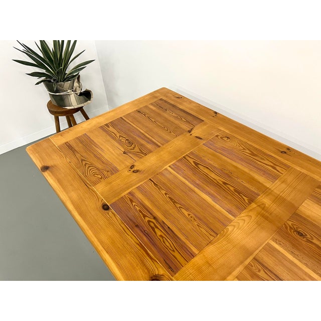 Savoyard Monastery Dining Table in Pine, 1970 For Sale - Image 9 of 18
