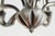 Chrome Silver Plated French Art Deco Chandelier For Sale - Image 8 of 9