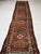Brown PLUSH Vintage Runner Earthy Clay, Terracotta with Incredible Grassy Greens Persimmon Rug 3.4 x 12.7 For Sale - Image 8 of 11