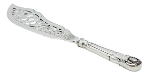 Silver Fish Knife with Cut-Outs