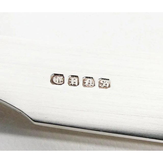 Victorian Dessert Cutlery in Sheffield, Set of 12 For Sale - Image 5 of 12