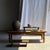 Brutalist Small Low Bench in Antique Indonesian Teak, 1980s For Sale - Image 3 of 18
