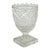 Dimensions: 11 ⅝” H x 7 ¾” W x 7 ¾” D In this exquisite vase from England, the tall glass bowl appears crowned at the rim,...