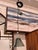 Restoration Hardware 20th C. Factory Filament Smoke Glass Barn Pendant For Sale - Image 10 of 14