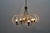 Mid-Century Murano Glass and Brass Chandelier from Barovier & Toso, Italy, 1940s For Sale - Image 14 of 18
