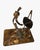 Mid 20th Century Mid Century Modernist Copper Metal Signed Sculpture of Artist at Easel For Sale In Seattle - Image 6 of 12