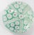 Mid-Century Italian Murano Art Glass Green Millefiori Paperweight For Sale In New York - Image 6 of 8