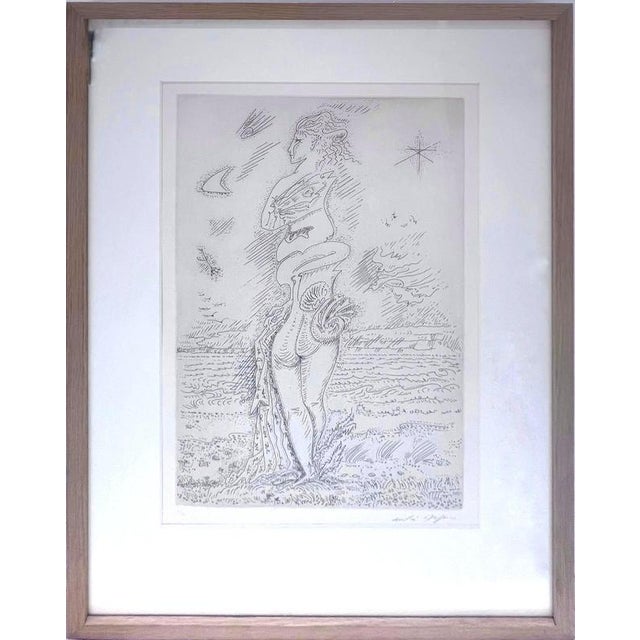 Paper André Masson, The Youth of Isis, 1970s, Engraving on Paper For Sale - Image 7 of 7