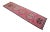 Pink Kurdish Runner Rug. Hand-Knotted Tribal Turkish Runner - 3′3″ × 12′ For Sale