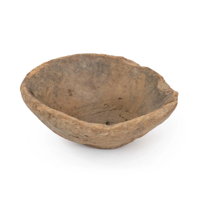 Turkish Antique Root Bowl For Sale - Image 4 of 11