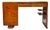Art Deco Desk in Walnut, 1920s For Sale