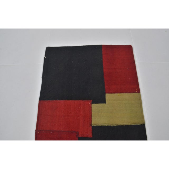 Colorful Vintage Colorful Runner For Sale - Image 4 of 7